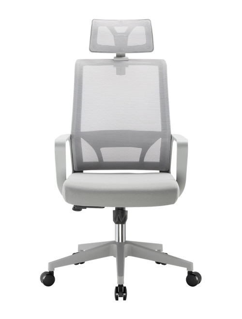 Mesh Office Chair Cambridge Plus Grey Office Chair CH-CAMP-GRY - enlarged view