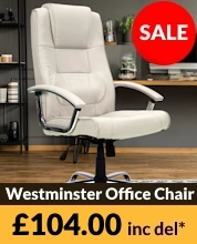 Westminster Cream Office Chair