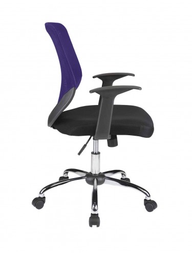 Alphason Atlanta Mesh Chair AOC9201-M-PUR - enlarged view